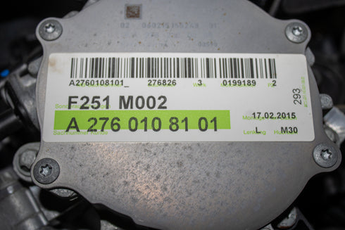 Engine, COMPLETE 276826 for Mercedes-Benz R Class W251 (2006-2013) models